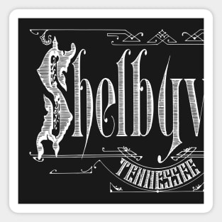 Vintage Shelbyville, TN Magnet